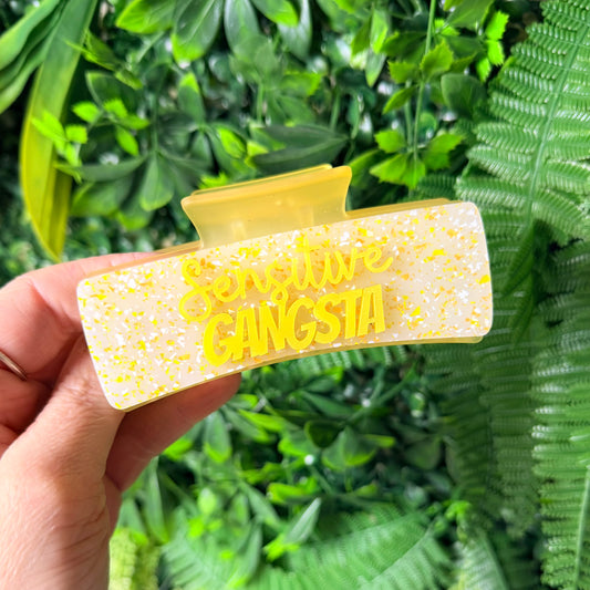 Sensitive Gangsta || Claw Clip