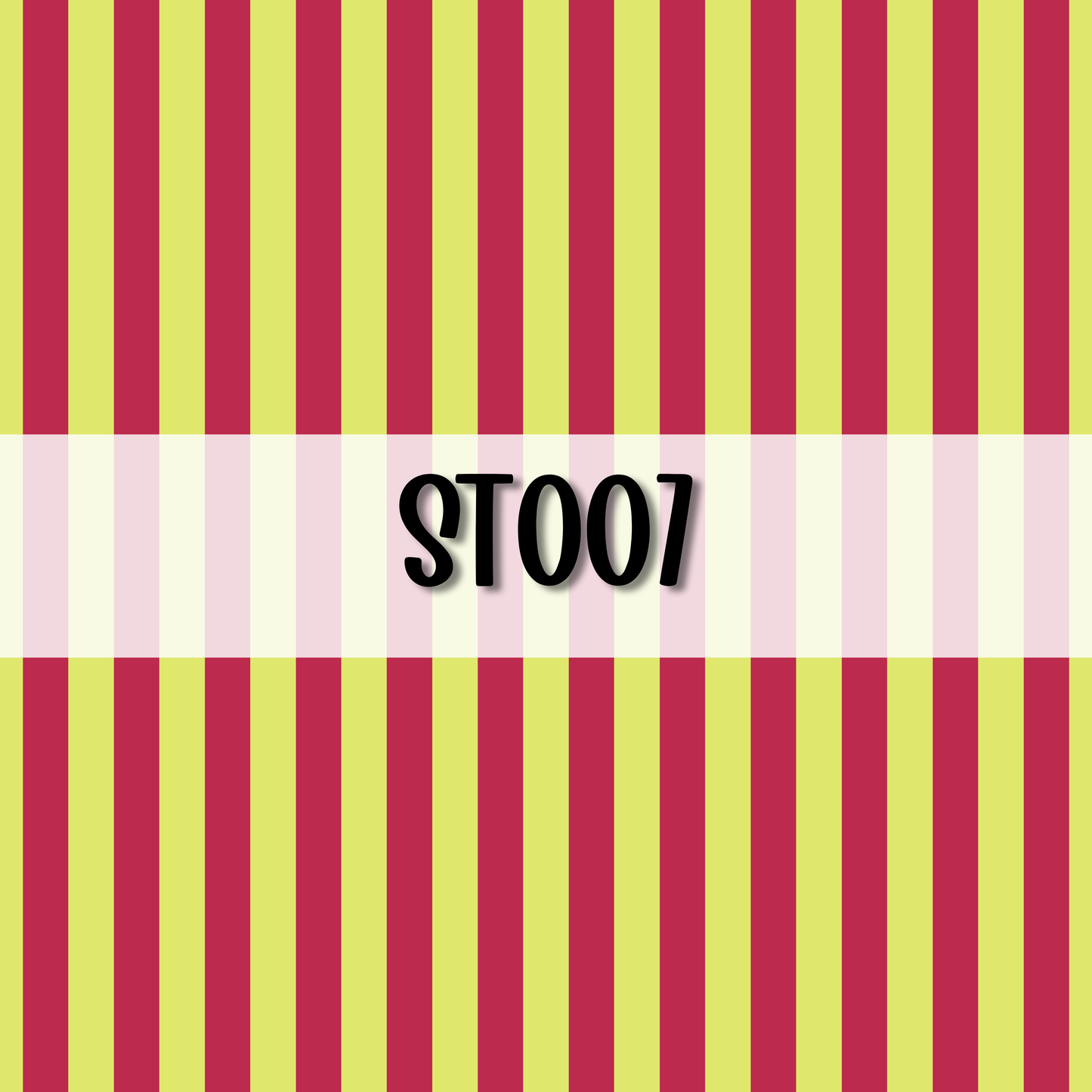 Wavy Striped Initial || Hair Clip (ws)
