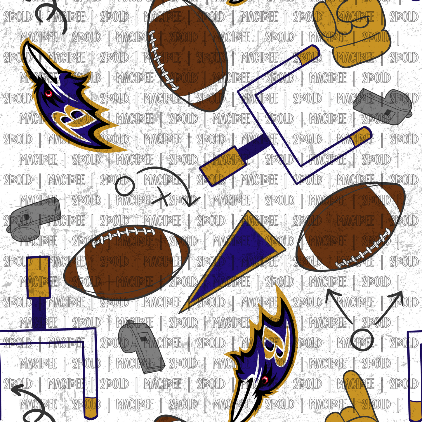 Ravens || Seamless File