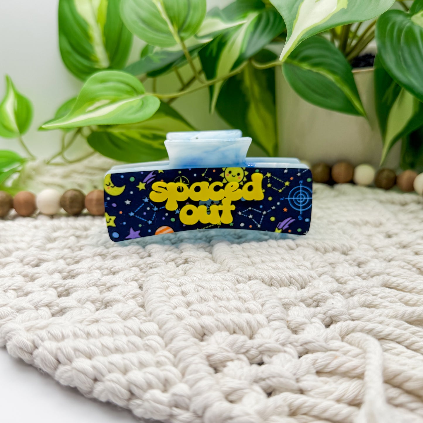 Spaced Out || Claw Clip