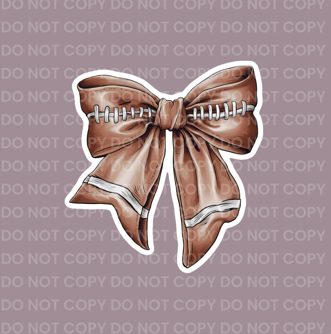 Football Bow || Bow Center