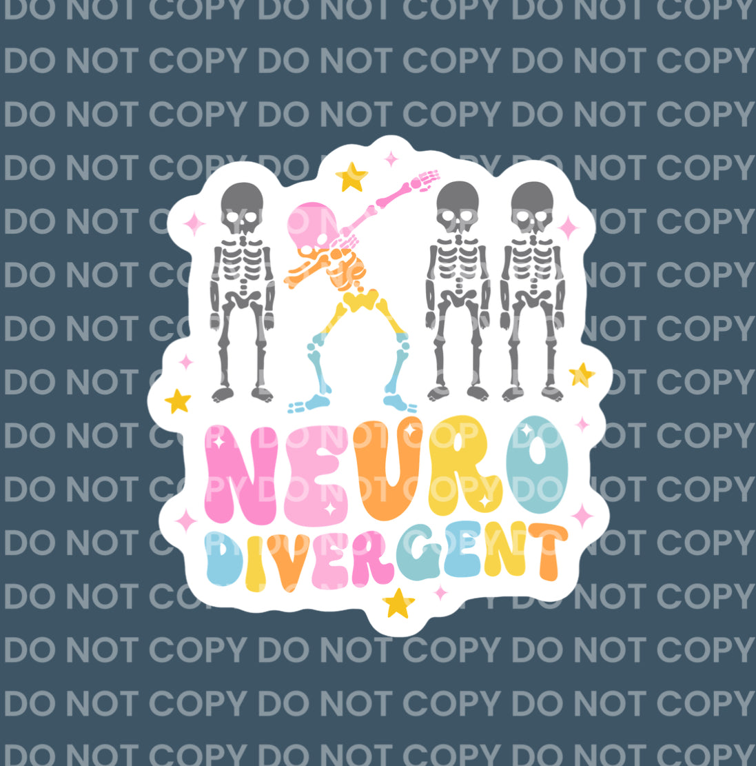 Neurodivergent || Bag Charm