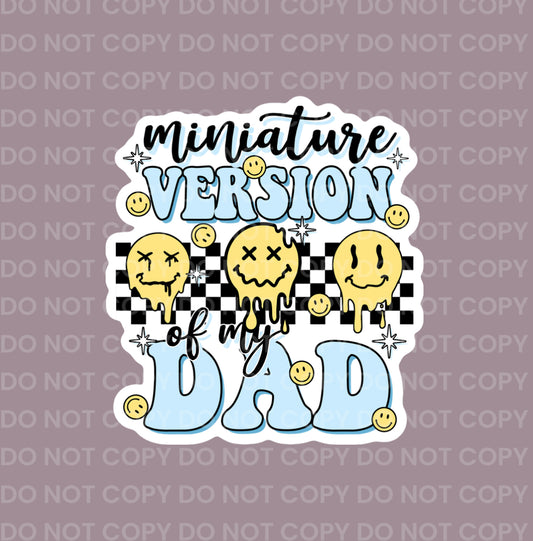 Miniature Version of My Dad || Hat Pin