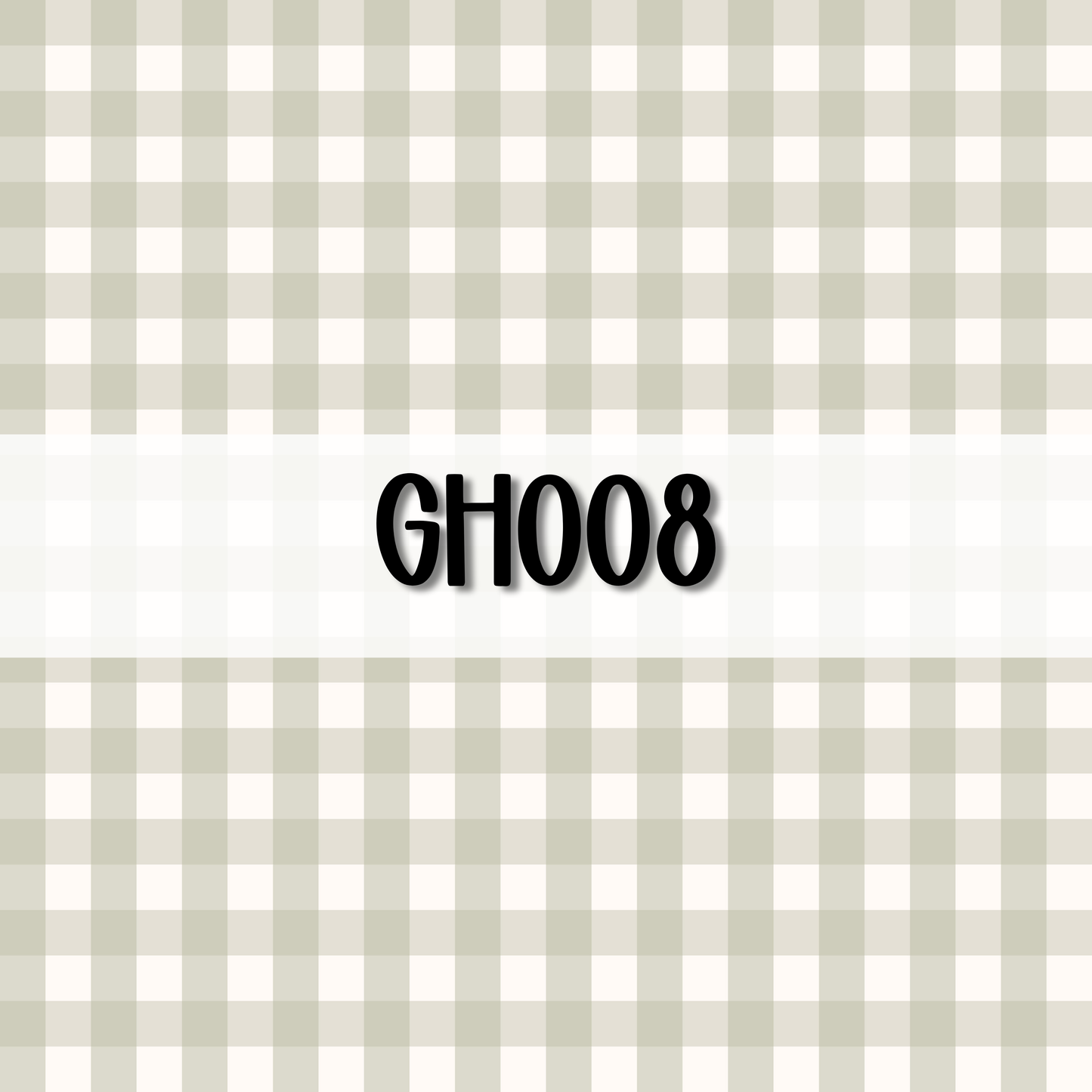Wavy Gingham Initial || Hair Clip (ws)