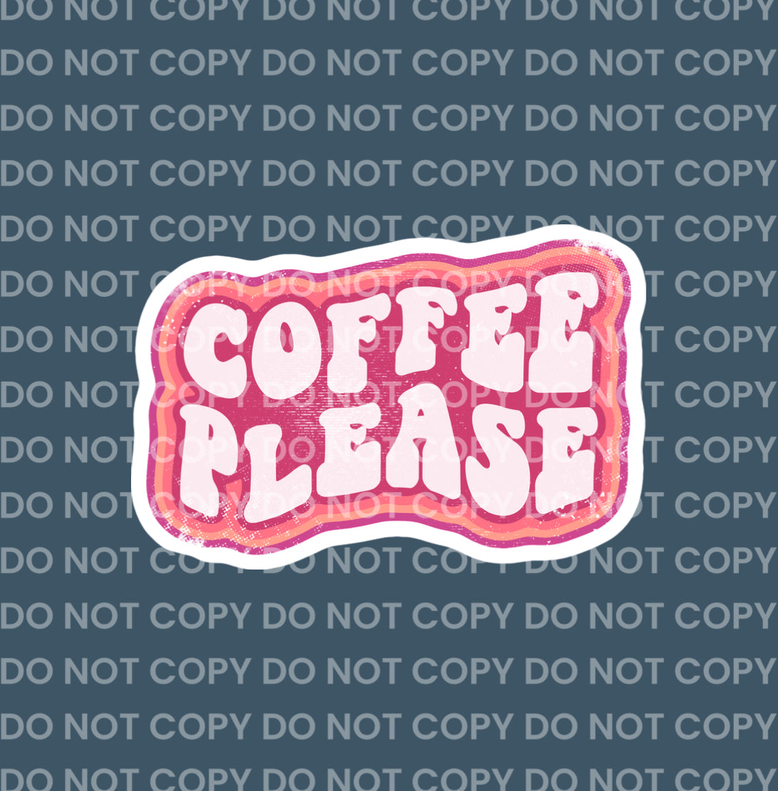 Coffee Please || Bag Charm