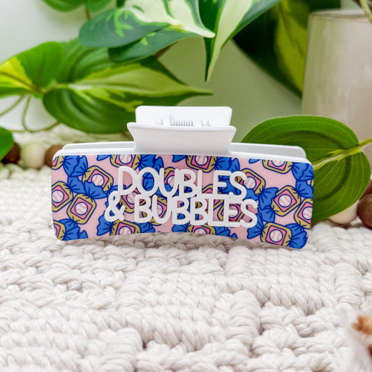 Doubles & Bubbles || Claw Clip