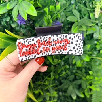 Being Bad Never Looked So Good || Claw Clip