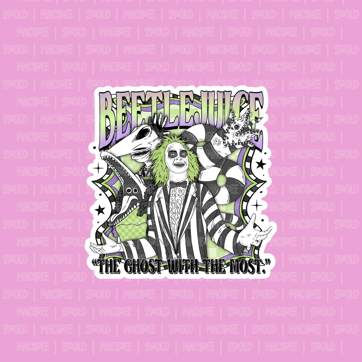 Beetlejuice || MagSafe Grip