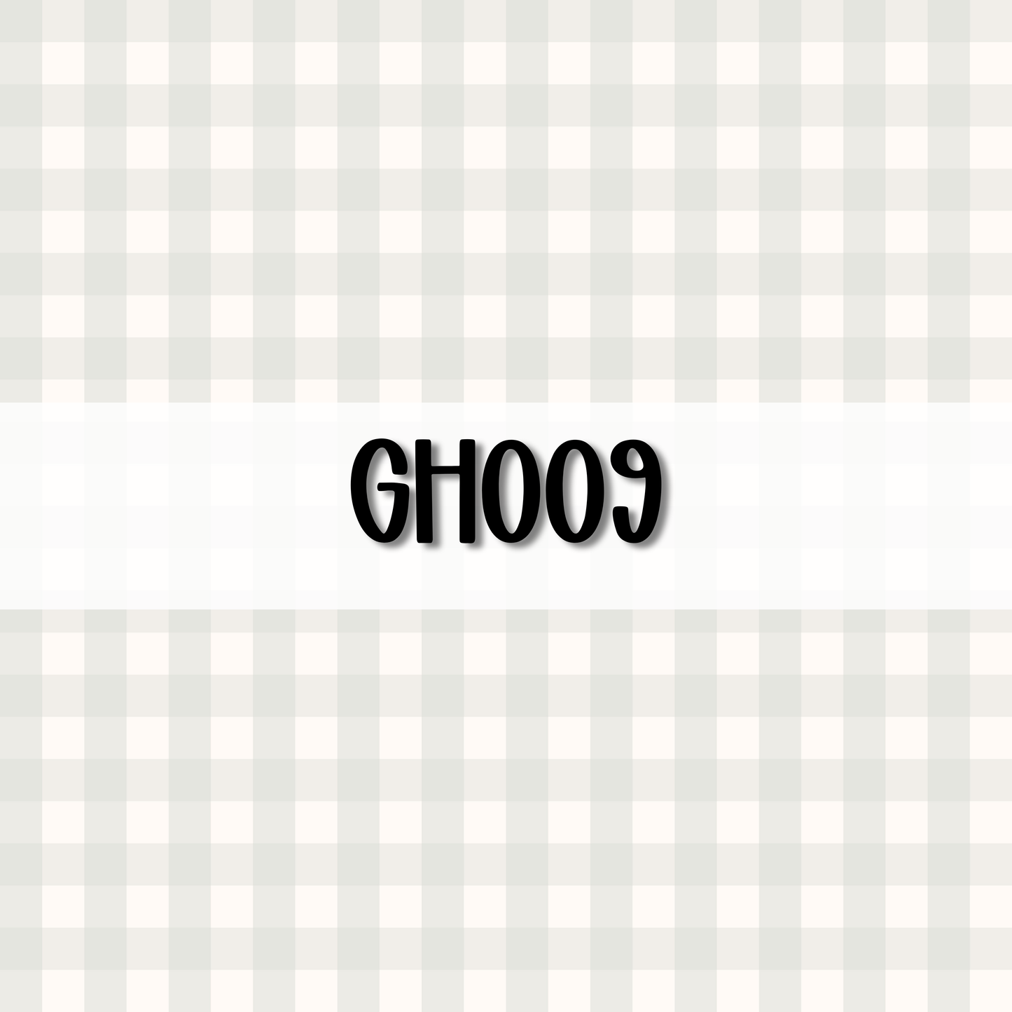 Wavy Gingham Initial || Hair Clip (ws)