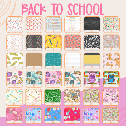 Back to School Name || Hair Clip