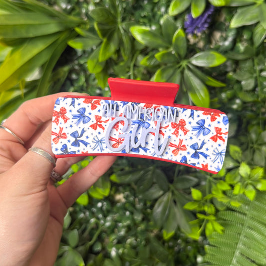 RTS All American Girl || Claw Clip