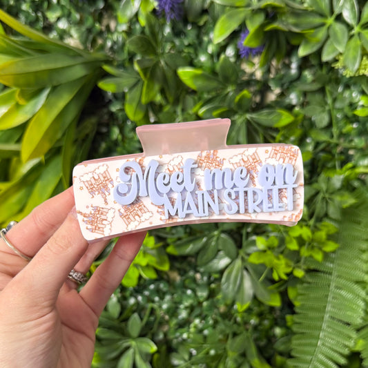 Meet Me On Main Street || Claw Clip