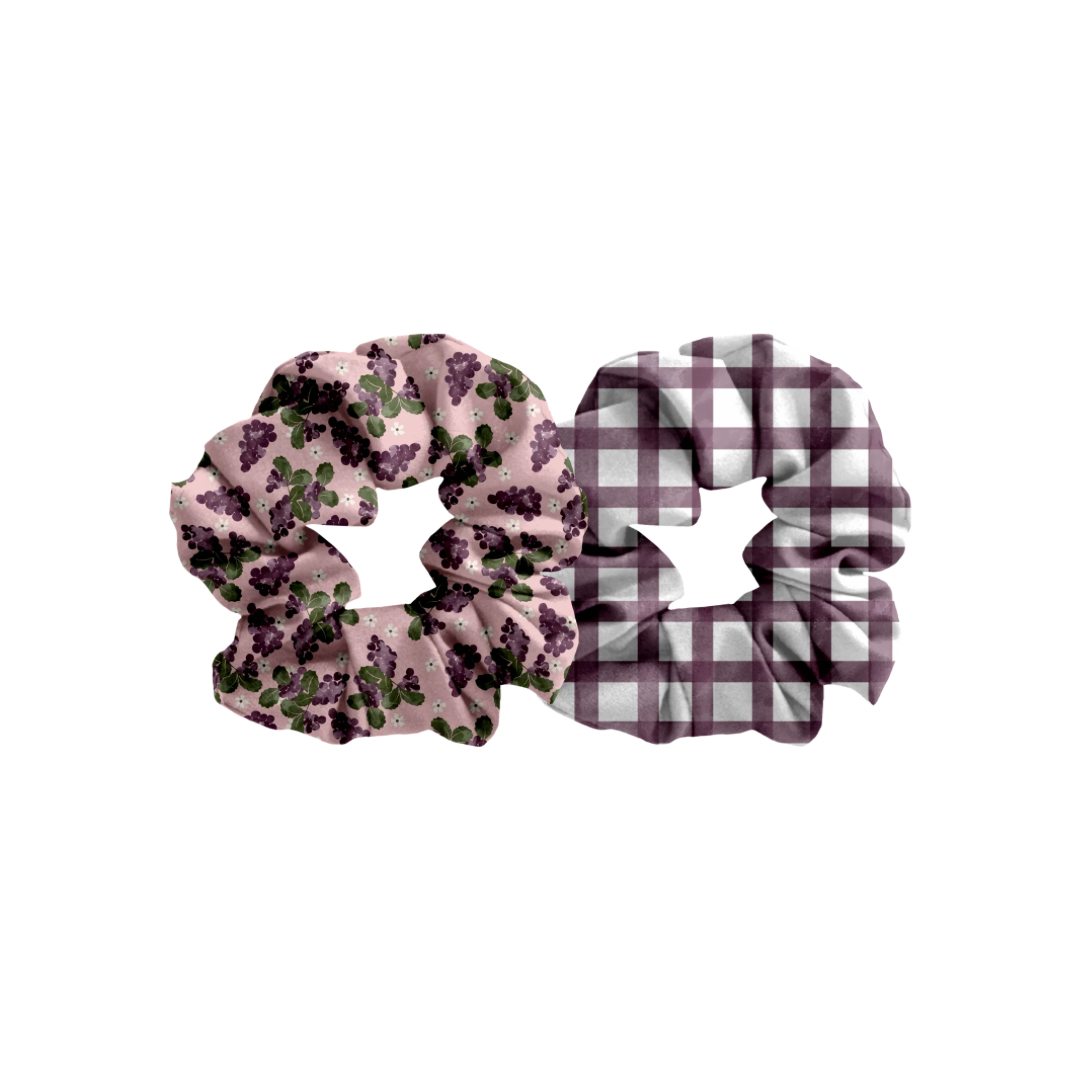 Watercolor Grape Duo