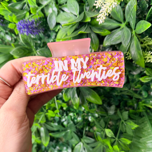 In My Terrible Twenties || Claw Clip