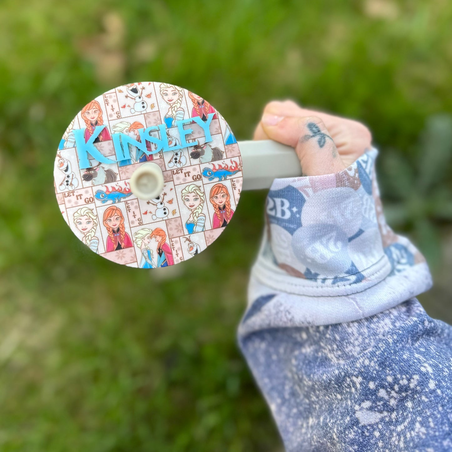 Frozen Patchwork || Cup Topper