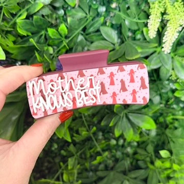 Mother Knows Best || Claw Clip