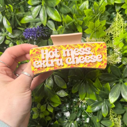 RTS Hot Mess, Extra Cheese || Claw Clip
