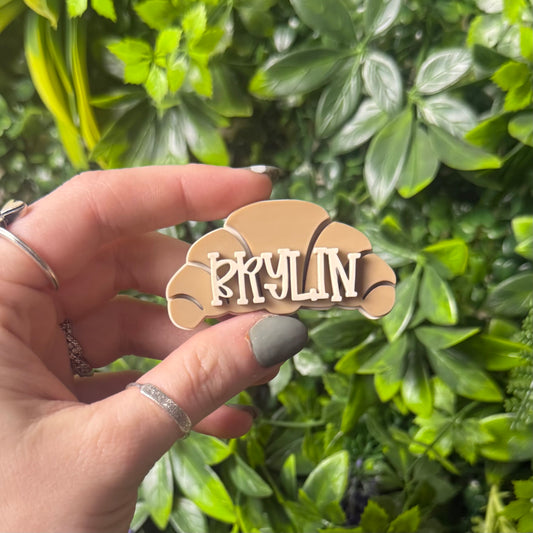 Crescent Roll || Hair Clip (ws)