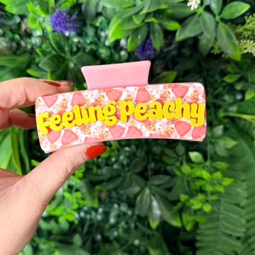 Feeling Peachy || Claw Clip