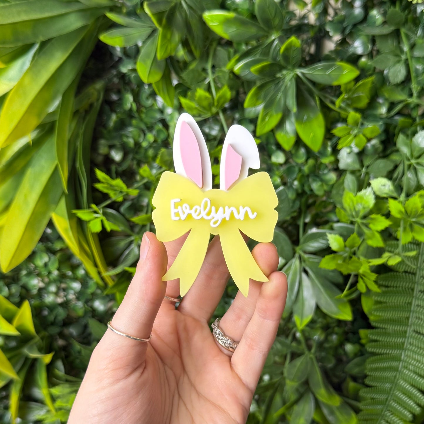 Bunny Ear Bow || Hair Clip