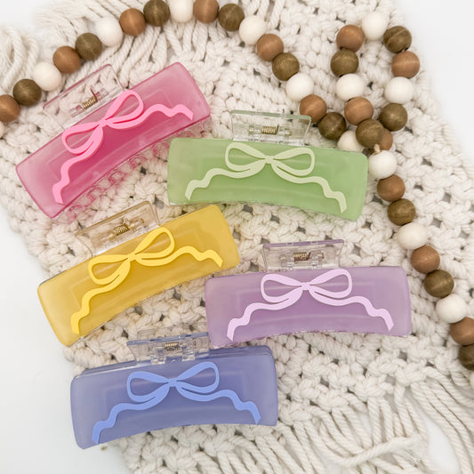 Coquette Bow || Claw Clip