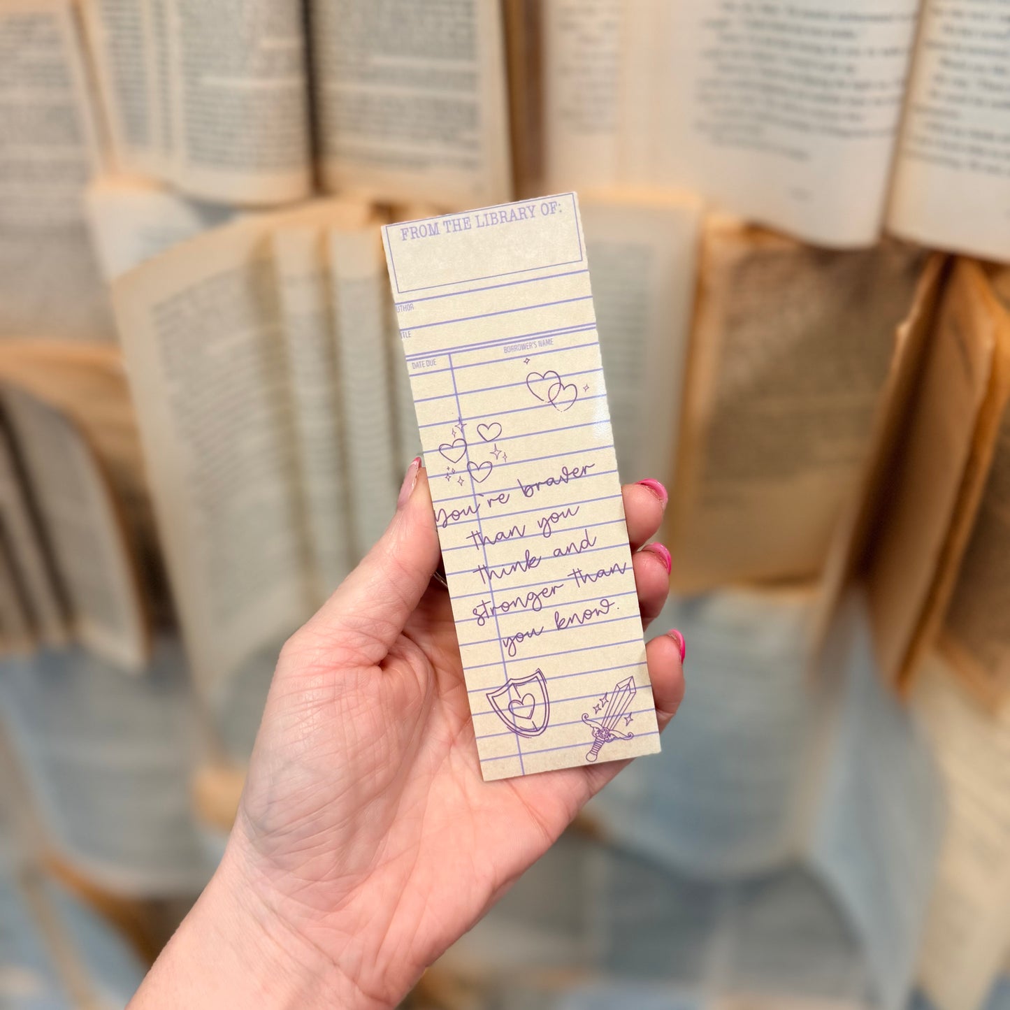 Library Card || Bookmark