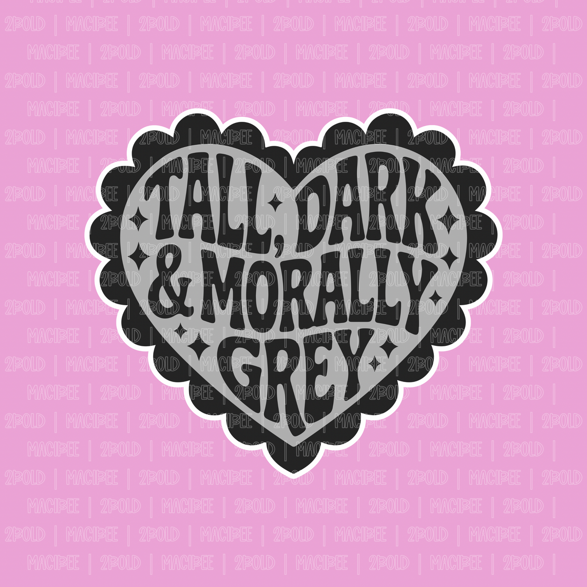 Tall, Dark & Morally Grey || MagSafe Grip