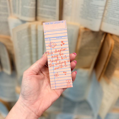 Library Card || Bookmark