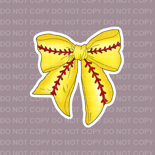 Softball Bow || Bow Center