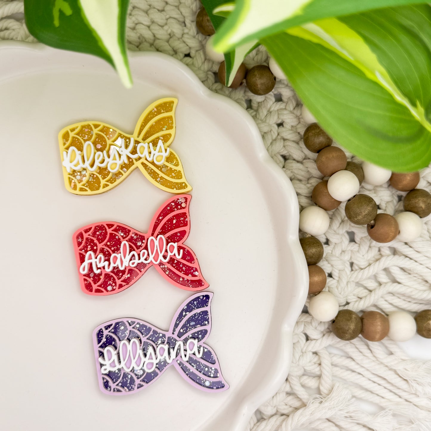 Mermaid Tail || Hair Clip
