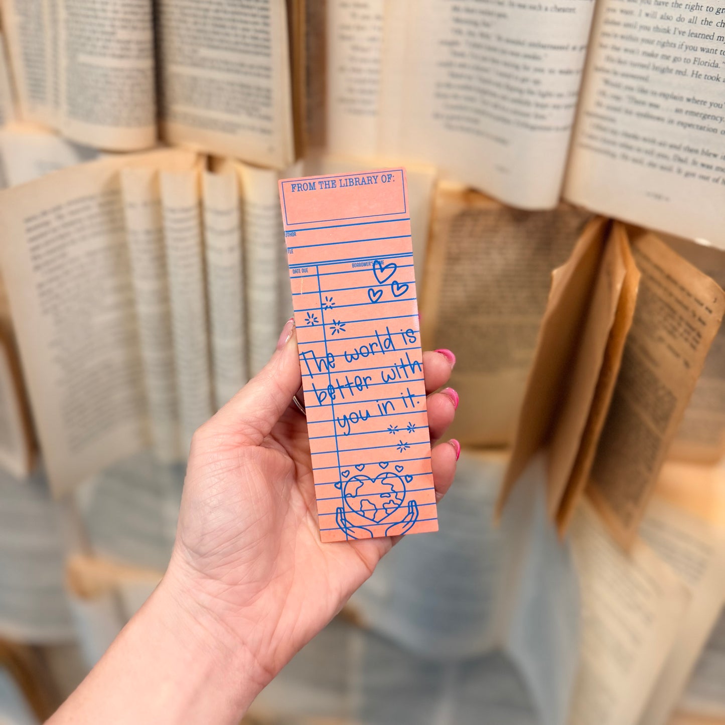 Library Card || Bookmark