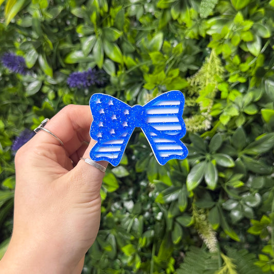 RTS Stars + Stripes Coquette || Hair Clip