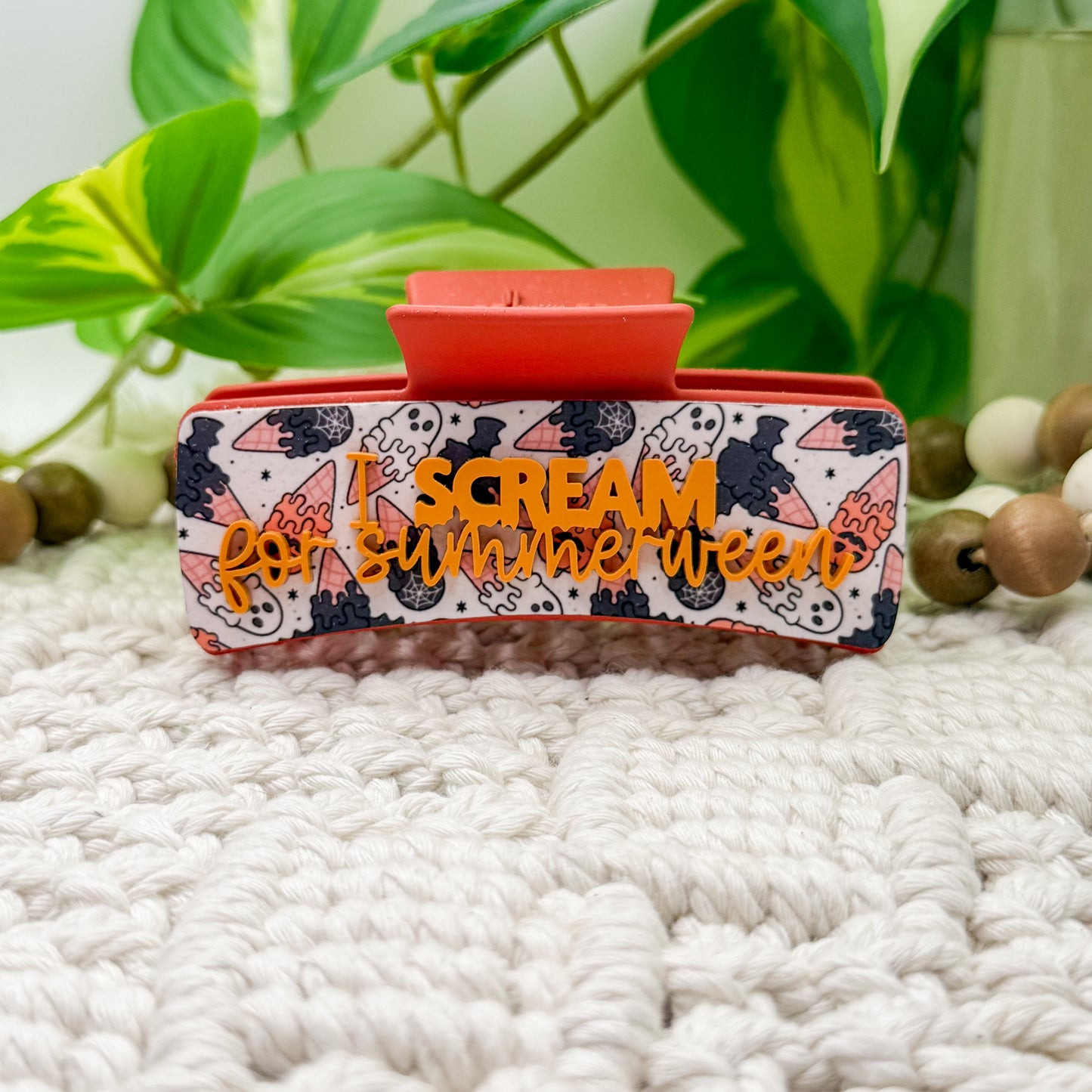 I Scream For Summerween || Claw Clip