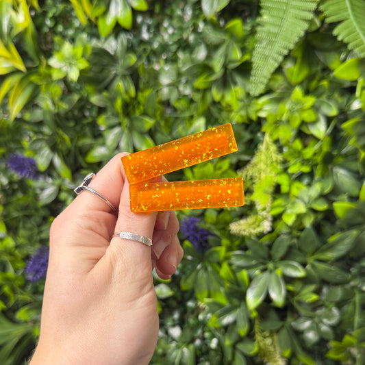 RTS Orange Sugar Rush || Bar Clip Duo