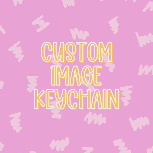 Custom || Image Keychain