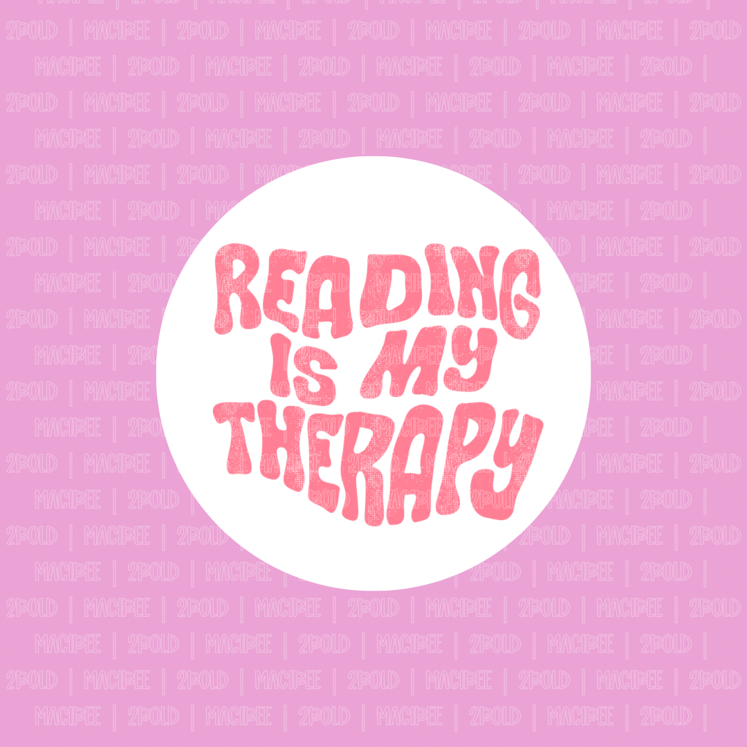 Reading Is My Therapy || MagSafe Grip