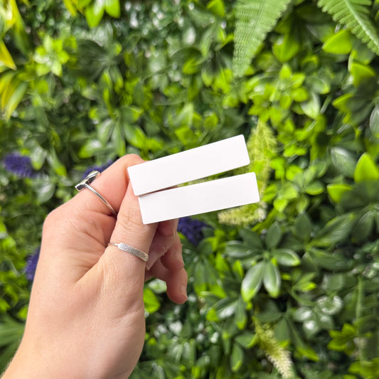 RTS White || Bar Clip Duo