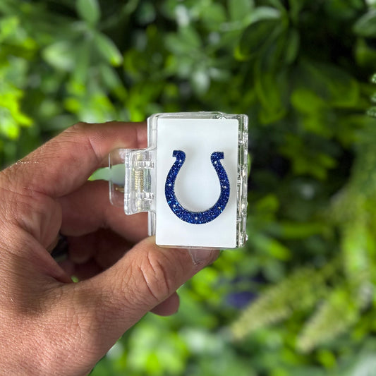 Colts || Mini Claw Clip