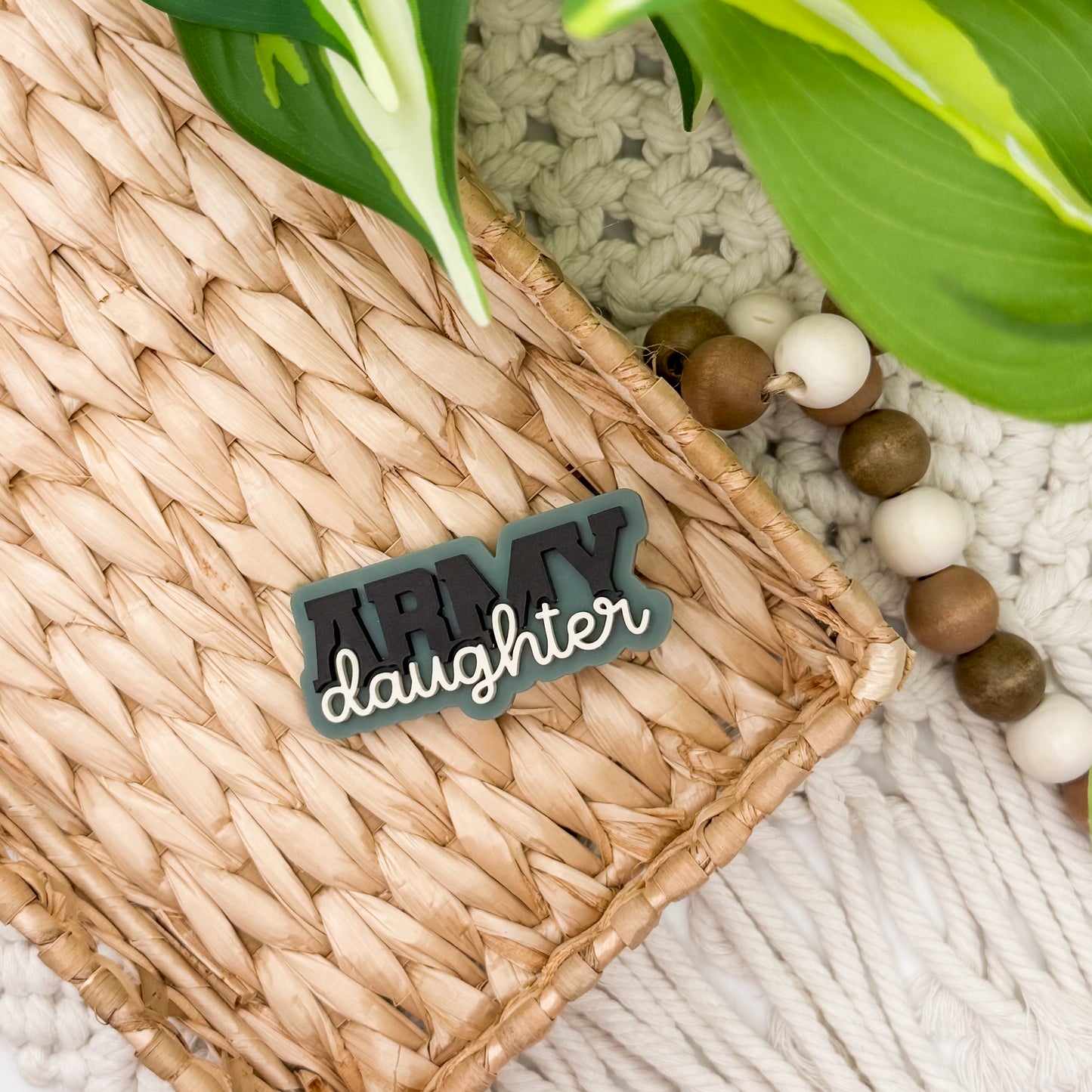 Army Daughter || Hair Clip