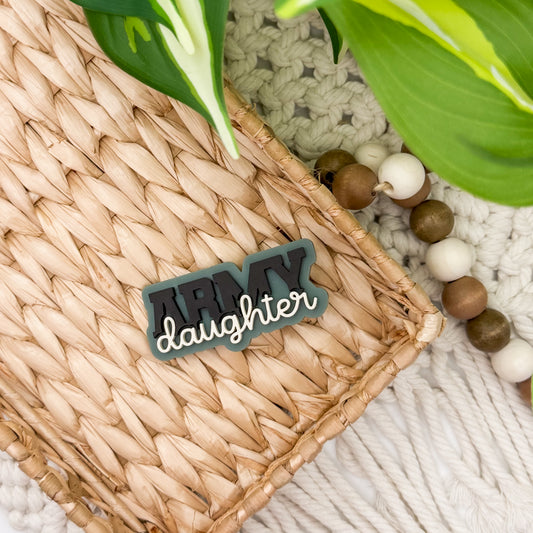 Army Daughter || Hair Clip