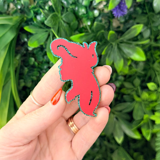 Ariel Silhouette || Hair Clip