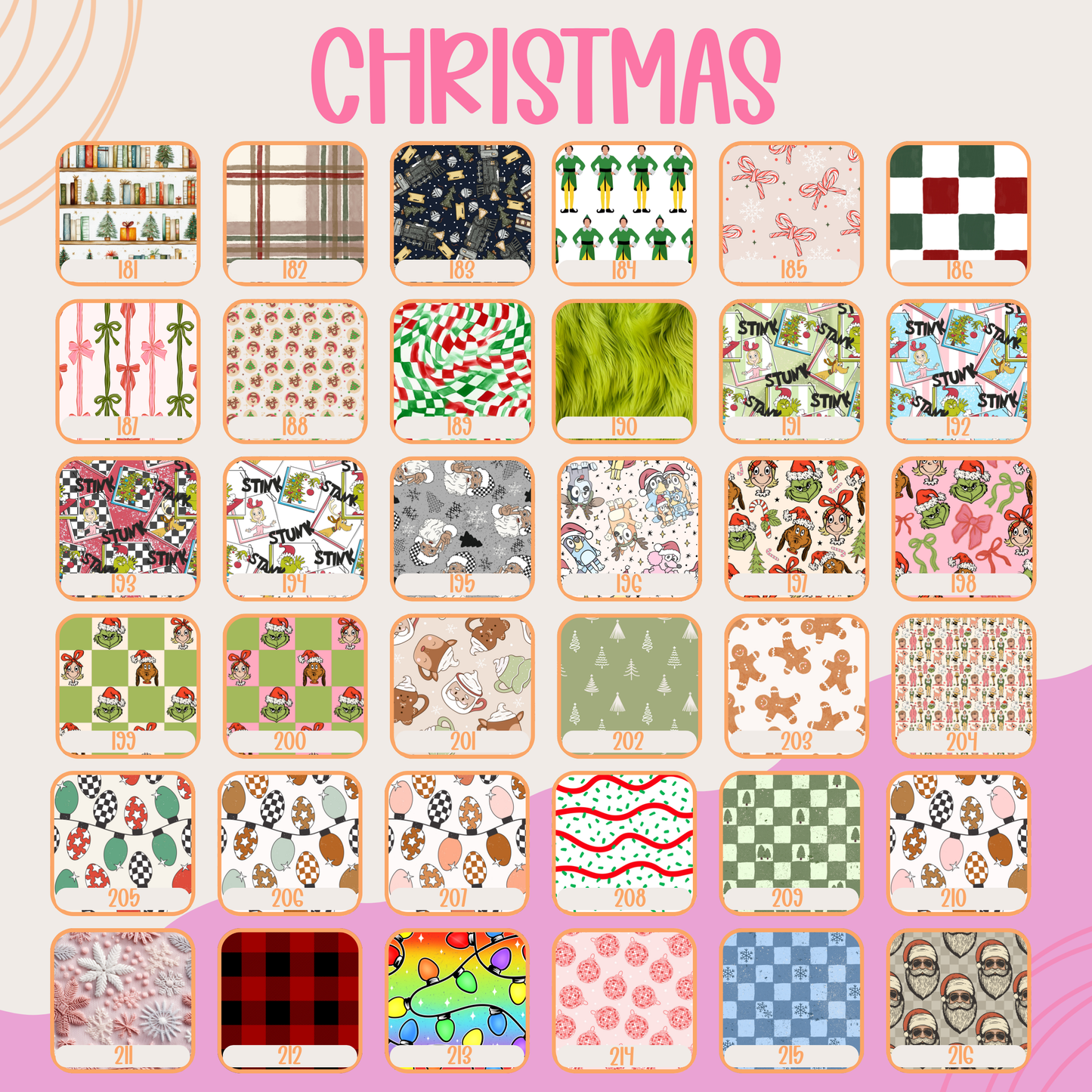 CREATE YOUR OWN Christmas || Claw Clip (ws)