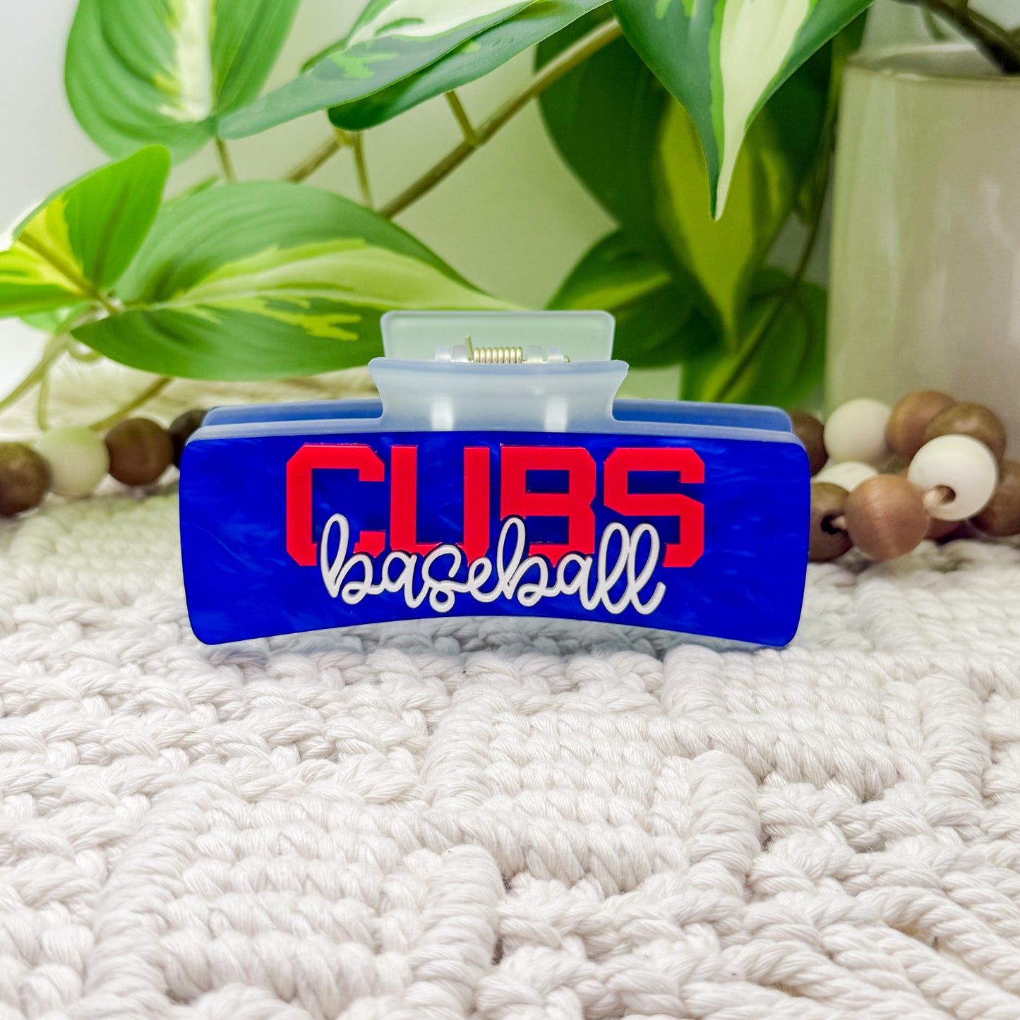 Cubs Baseball || Claw Clip