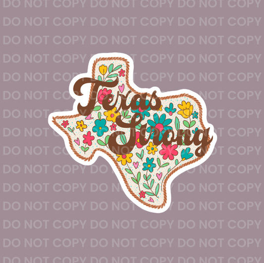 Texas Strong (floral) || Bow Center