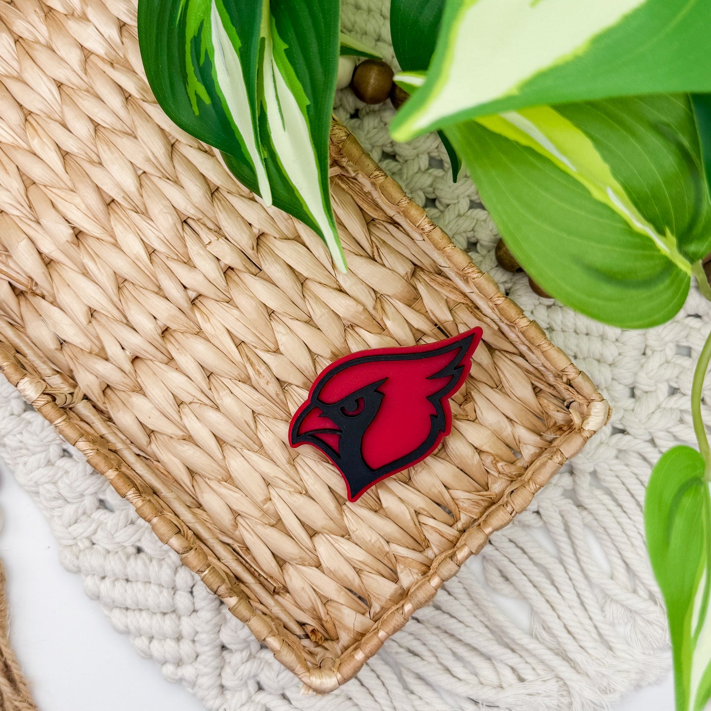 Cardinals || Hair Clip