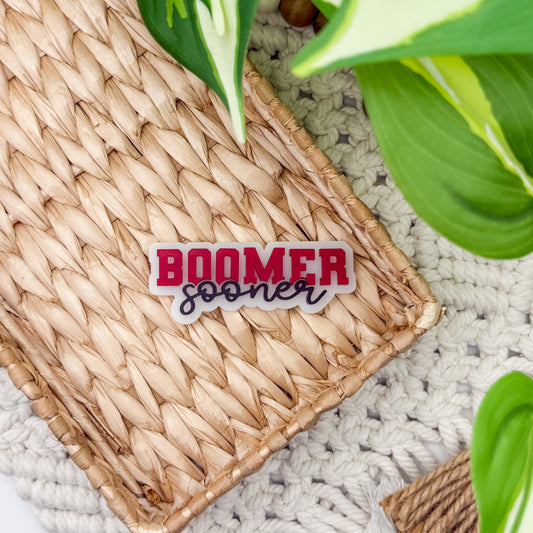 Boomer Sooner || Hair Clip
