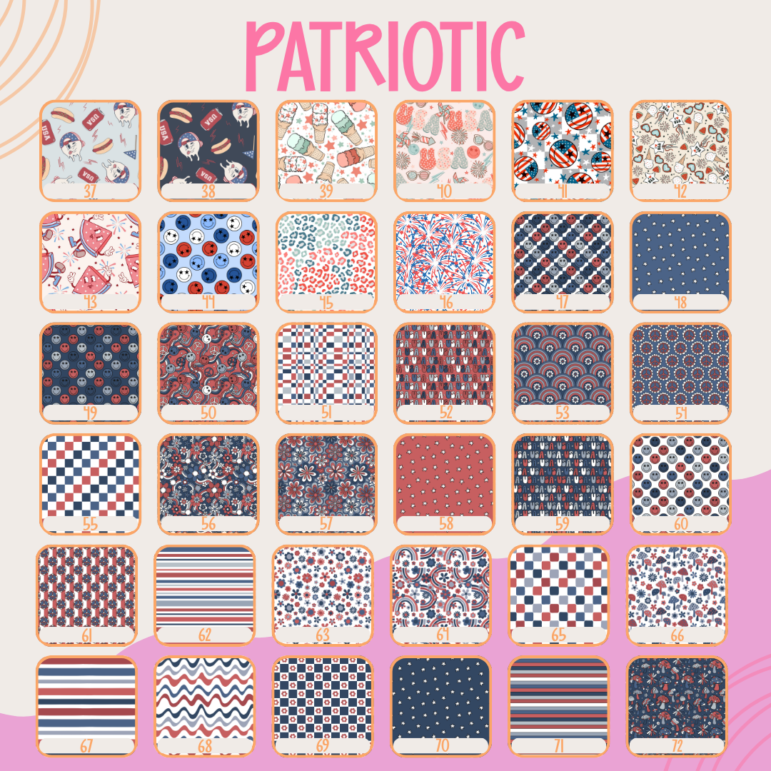 Create Your Own Patriotic || Claw Clip