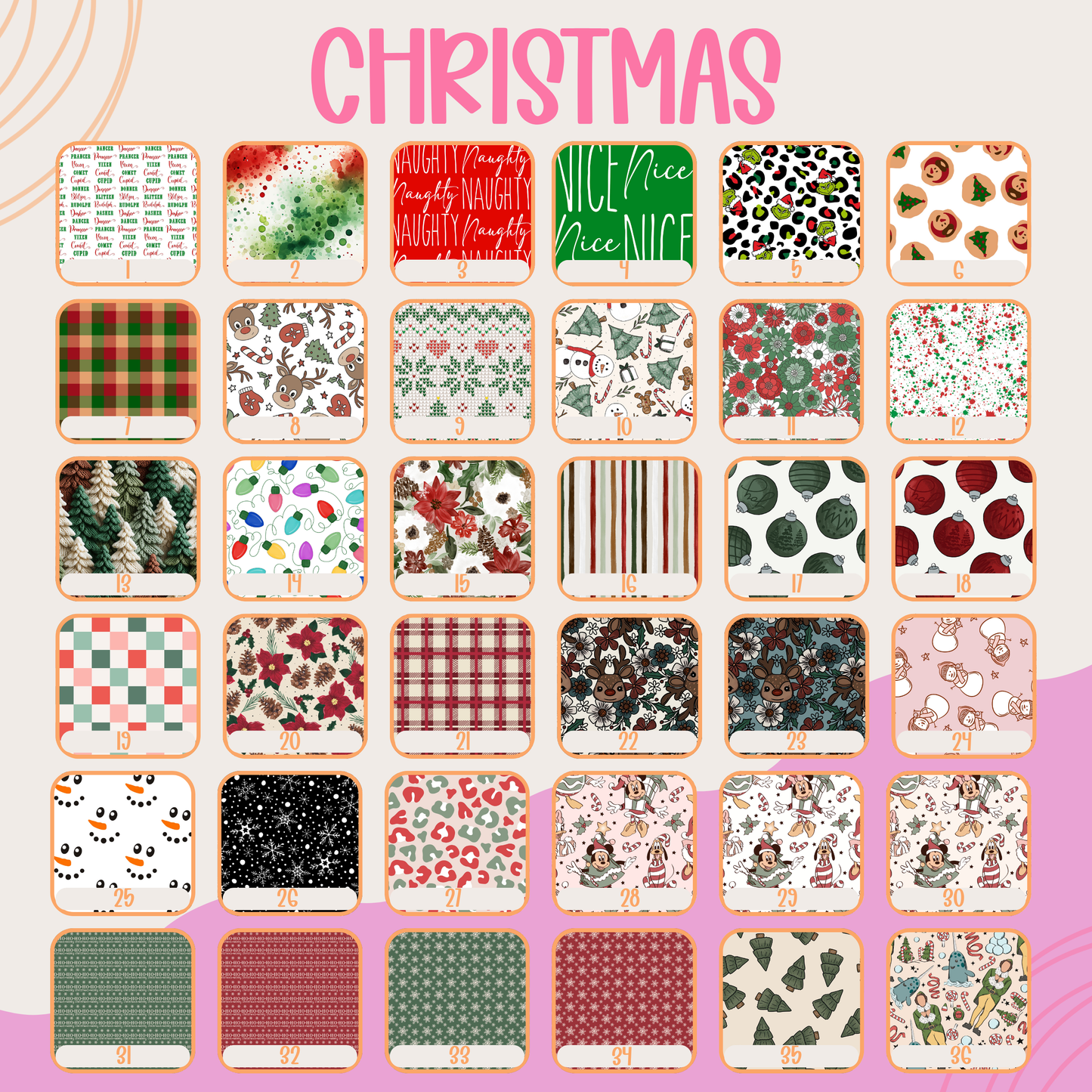 CREATE YOUR OWN Christmas || Claw Clip (ws)