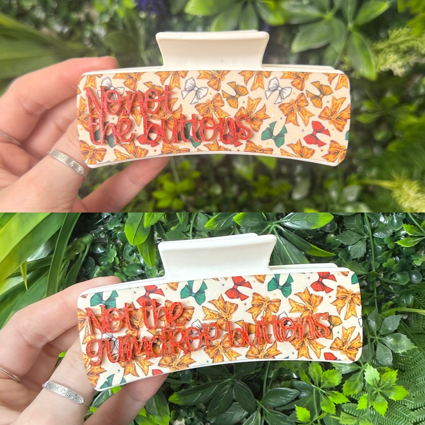 No Not The Buttons || Claw Clip