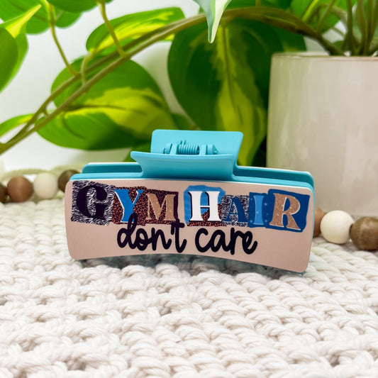 Gym Hair Don’t Care || Claw Clip